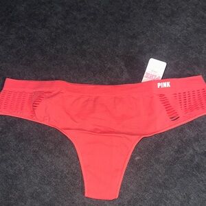 PINK Victoria's Secret Bright Pink Thong🩷
